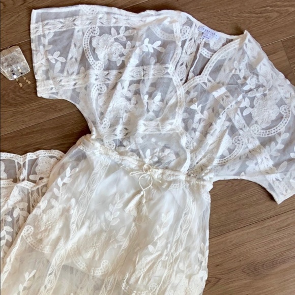 Juliette Lovers Forever Boho Lace Maxi Dress! <3 - Picture 4 of 5